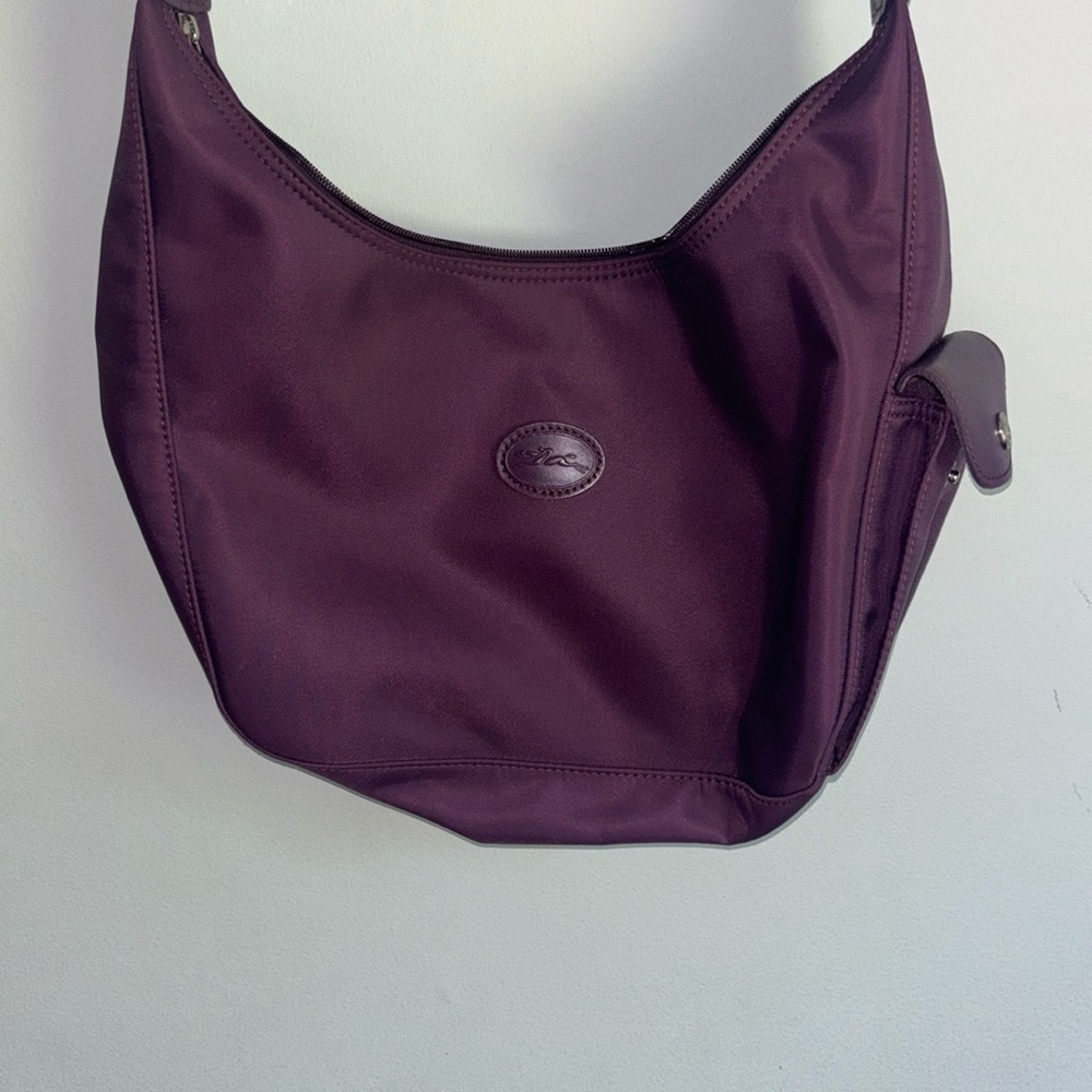 Longchamp Purple Shoulder Bag